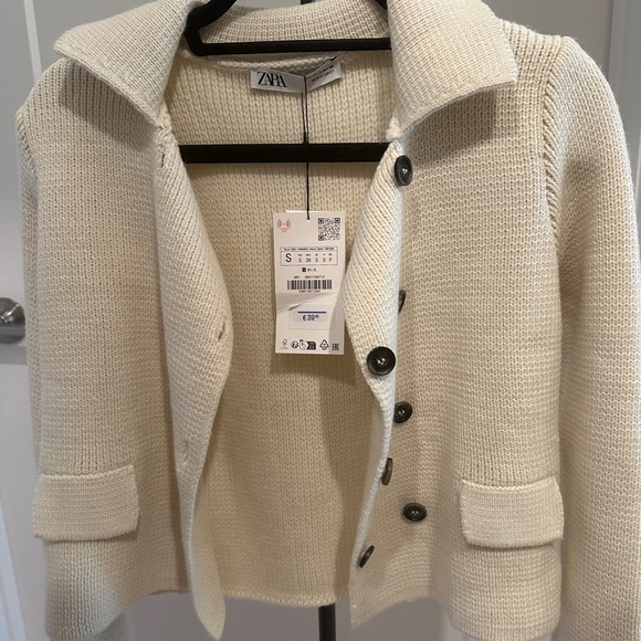Zara Knit Cardigan NWT - Picture 2 of 4